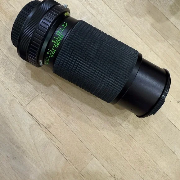 Canon AE-1 Camera with 4 Lenses, Speedlite, Filters and Case